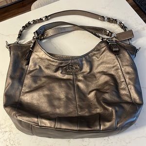 Coach leather Madison shoulder bag